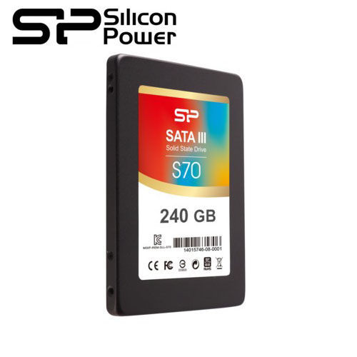 廣穎 SiliconPower Slim S70 240GB SATA3 7mm SSD固態硬碟[天天3C]  