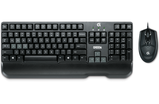 Logitech 羅技G100s 玩家級電競鍵盤滑鼠組 2500dpi 可調式dpi USB介面 含稅含運  