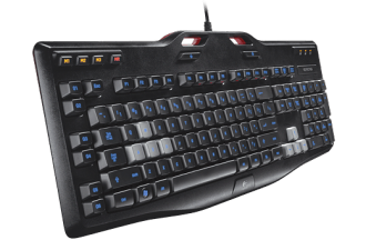 Logitech 羅技遊戲鍵盤 G105 LED 背光按鍵