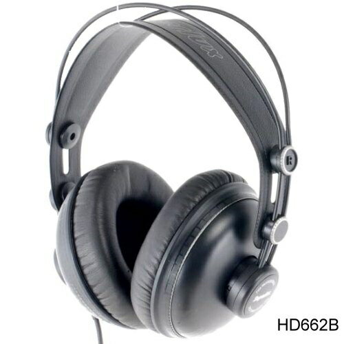 Superlux HD662B 專業監聽耳機 封閉式 耳罩式 頭戴式 公司貨 另有HD662F