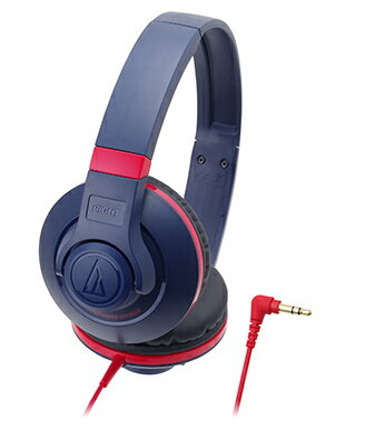 audio-technica 鐵三角 ATH-S300【深藍】 街頭DJ風格可折疊式頭戴耳機 耳罩式 