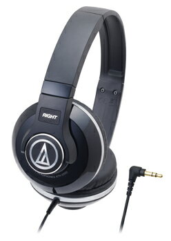 audio-technica 鐵三角 ATH-S500【黑BK】街頭DJ風格可折疊式頭戴耳機 耳罩式