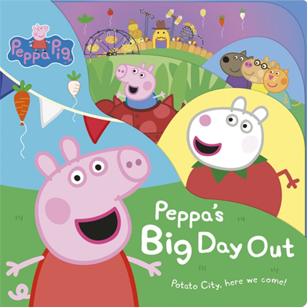 Peppa Pig：Peppa's Big Day Out 佩佩豬的遊玩日 精裝硬頁故事書