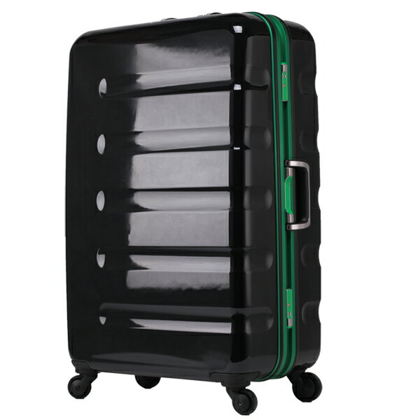 日本 LEGEND WALKER 6016-70-28吋 鋁框輕量行李箱 黑綠