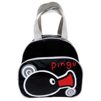 Pingu 造型雙層便當袋