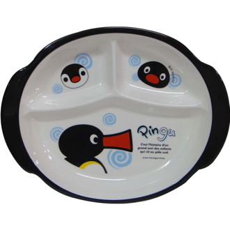 Pingu 雙耳三格盤