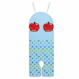 【悅兒樂婦幼用品舘】naforye 拉孚兒【會呼吸】推車‧汽座通用透氣墊-蘋果