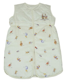 【悅兒樂婦幼用品舘】FoxwoodTales狐狸村傳奇 精梳棉嬰幼兒冬季睡袍-米色(M) ★新花色★