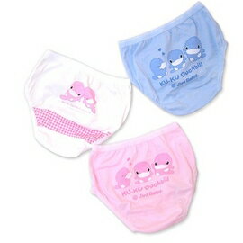【悅兒樂婦幼用品舘】KU KU 酷咕鴨 淘氣女童內褲(3入)