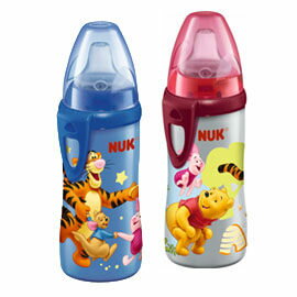 【悅兒樂婦幼用品舘】NUK 迪士尼活力學飲杯-附矽膠軟嘴