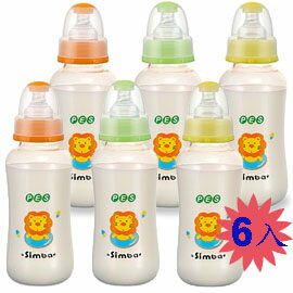 【悅兒樂婦幼用品舘】小獅王 辛巴 PES大葫蘆奶瓶 (玩耍)300ml×6【超值組合】
