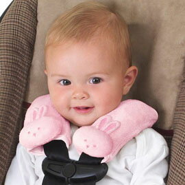 【悅兒樂婦幼用品舘】美國Summer Infant 寶寶肩頸保護墊(粉色小兔)