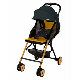 【悅兒樂婦幼用品舘】Combi 康貝 F2 Plus超靚B型手推車-芬迪黃★最新款★
