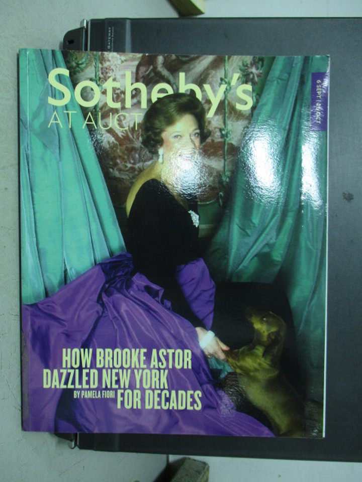 【書寶二手書T6／收藏_PCB】Sotheby's_How Brooke Astor.._2012/10/26
