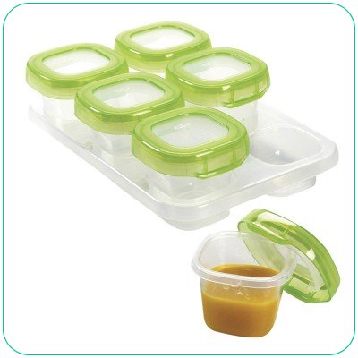 美國 OXO 嬰幼兒副食品保存保鮮盒 食物儲存格 60ml 6入/組 *夏日微風*