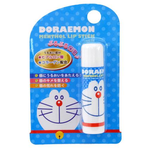 日本製 Santan Doraemon 護唇膏 薄荷味 5g ＊夏日微風＊