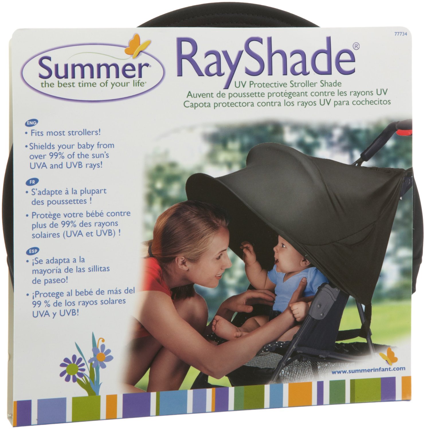 美國 Summer Infant RayShade 抗UV多功能彈性遮陽罩(手推車遮陽罩) ＊夏日微風＊