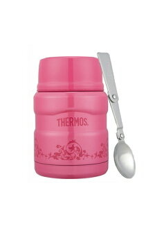 THERMOS 膳魔師 sk3000 不銹鋼真空保溫食物罐(燜燒罐) 紅莓歐蕾(粉桃) 470ml *夏日微風*