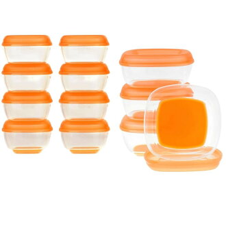 英國 Vital baby 副食品儲存盒 冷凍盒 食物保鮮盒 無塑化劑 1oz 8入裝 *夏日微風*