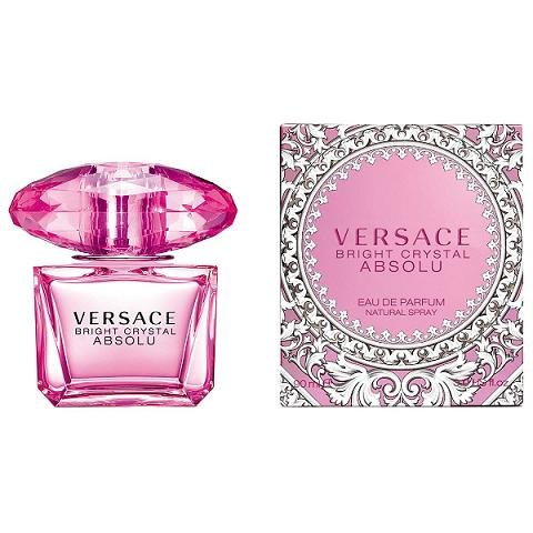 《香水樂園》VERSACE Bright Crystal Absolu 絕對香戀水晶女性淡香精 90ML