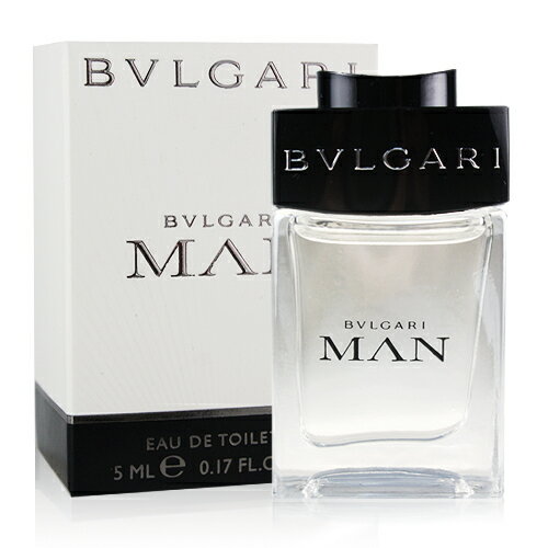 《香水樂園》BVLGARI MAN 寶格麗當代男性淡香水迷你小香 5ml 可超商取貨付款