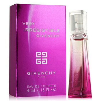 《香水樂園》Givenchy Very Irresistible 紀梵希魅力紀梵希女性淡香水 迷你小香 4ml