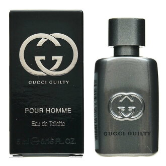 《香水樂園》Gucci Guilty pour Homme 罪愛男性淡香水迷你小香 5ml可超商取貨付款