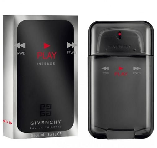 《香水樂園》Givenchy Play Intense 紀梵希玩酷激情男性淡香水 香水空瓶分裝5ML 三瓶免運費