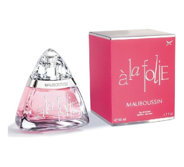 《香水樂園》Mauboussin A la Folie 夢寶星玫瑰星鑽女性淡香精 50ML