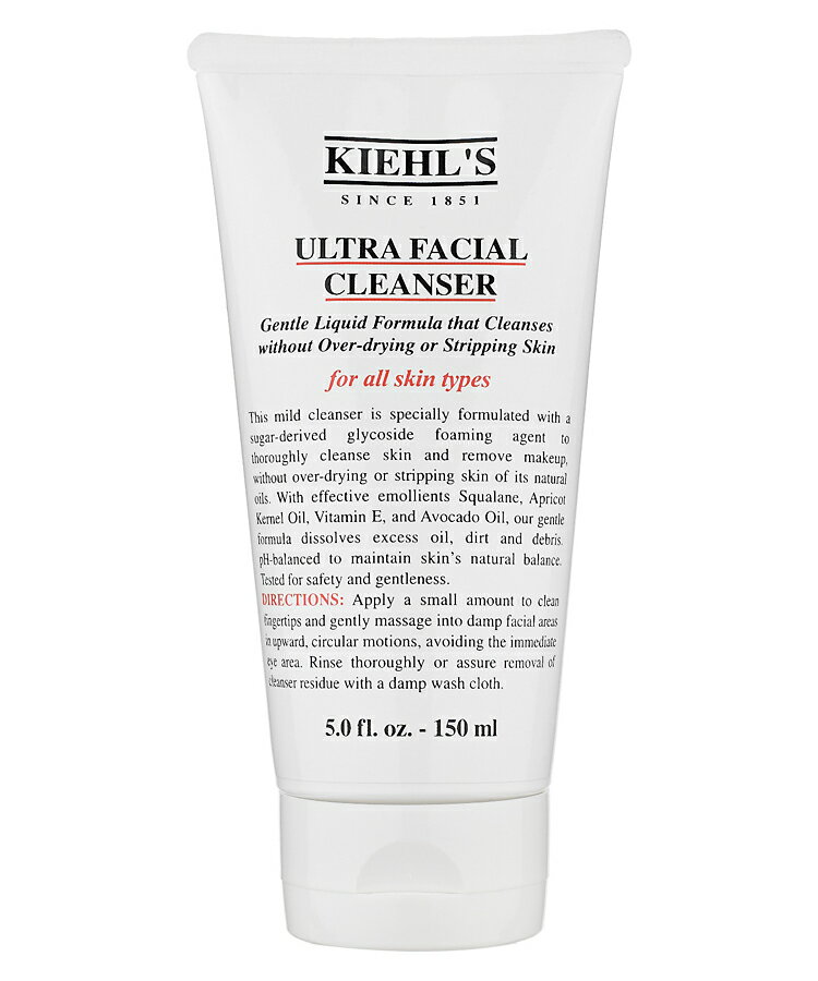 《香水樂園》Kiehls 契爾氏冰河保濕潔面乳(原：特級保濕潔面乳)150ml