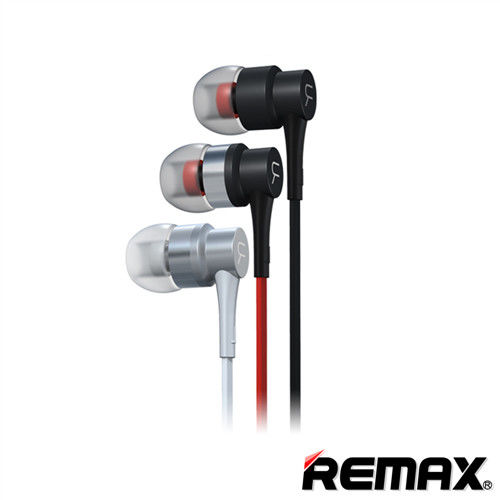 Remax RM-535入耳式 時尚運動音樂耳塞 手機線控耳機 高品質TPE防彈絲線材