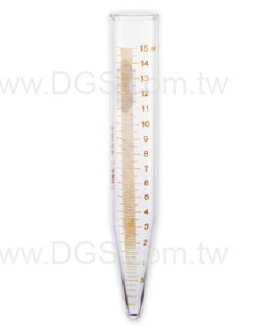 《KIMBLE & CHASE》 尖底離心管 茶色刻劃 Centrifuge Tube, Graduated, Amber Stain Scale