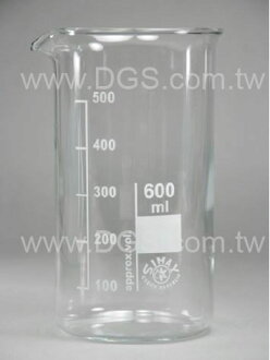 《德製》 高型燒杯 Beaker, Griffin, Tall Form