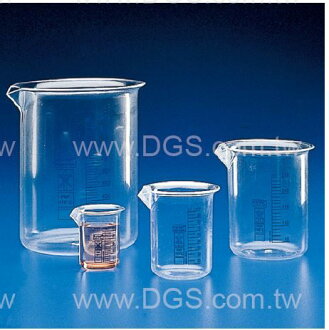 《Kartell》無柄燒杯 Blue graduated beakers, low form , TPX
