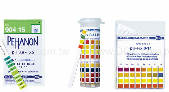 《MN》酸鹼試紙 書型 多色對 pH Indicator Paper