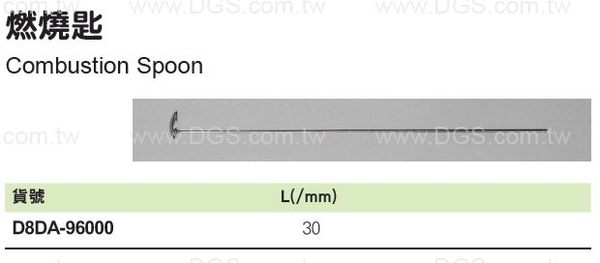 燃燒匙Combustion Spoon