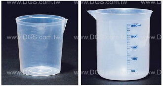 《台製》 無柄燒杯 Beaker without Handle, PP