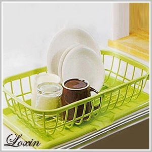 Loxin【SI0713】日本製 水槽濾水組 廚房水漕瀝水籃 瀝水架 杯架 碗盤架 筷架 廚房收納