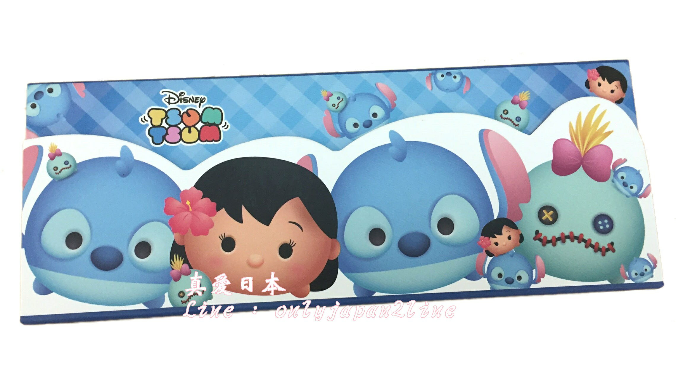 【真愛日本】16063000024	TSUM萬用盒-史迪奇 迪士尼 星際寶貝 史迪奇收納盒筆盒