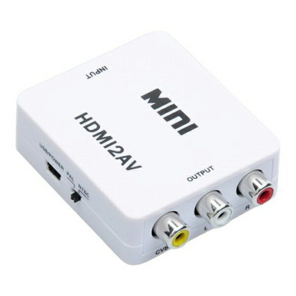 最新版 HDMI轉AV端子 HDMI TO AV 手機 平板 汽車螢幕 車用 【MICA23】  