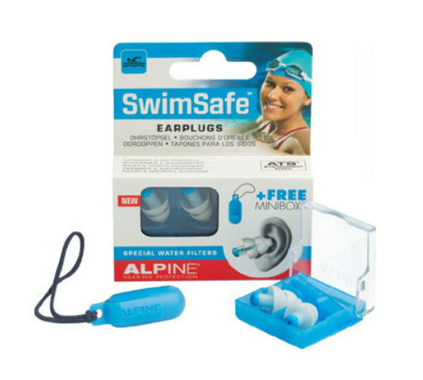 樂達數位 最新款 荷蘭原裝進口 Alpine SwimSafe 頂級游泳防水耳塞 附原廠膠囊盒