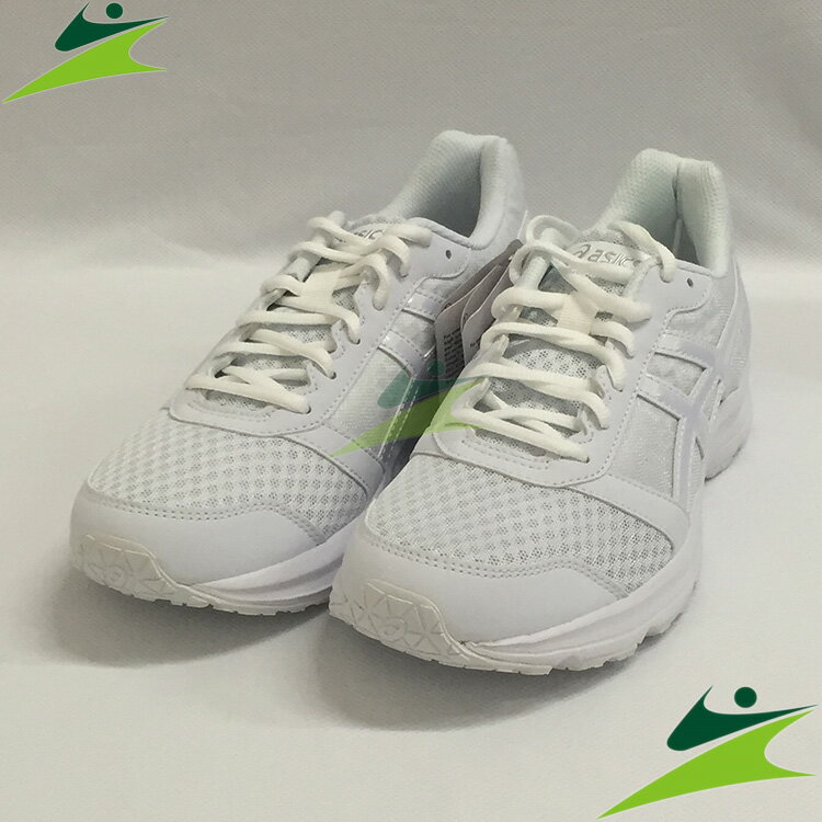元禾)) 2016 ASICS 男 PATRIOT 8 慢跑鞋 全白 T619Q-0101 ((可當學生鞋