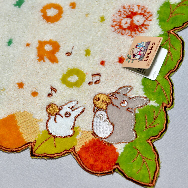 TOTORO 龍貓 純棉 立體方巾 毛巾 手帕 日本帶回正版品