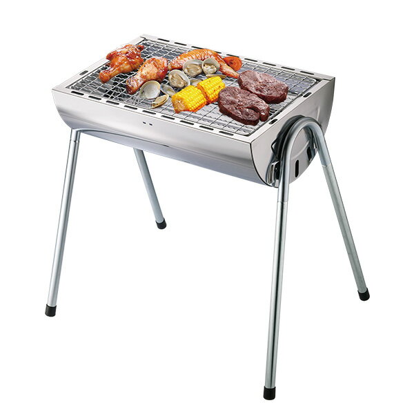 妙管家 不鏽鋼半圓型烤肉爐/烤肉架 HKR-11500
