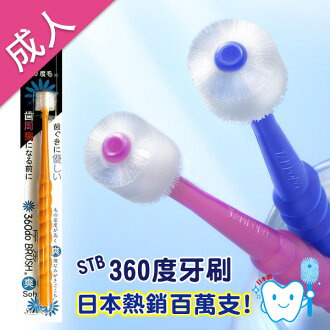 STB 蒲公英360度牙刷成人用1支
