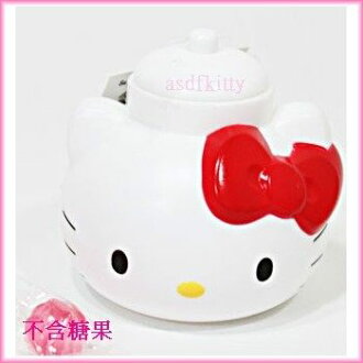 家用【asdfkitty可愛家】kitty紅蝴蝶結臉型迷你小罐子/收納罐/擺飾/禮物罐-日本正版