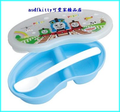嬰童用品【asdfkitty】湯瑪士攜帶型離乳碗/副食品調理盒/便當盒-可微波-日本製