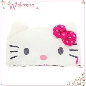 家用【asdfkitty可愛家】KITTY大臉造型面紙套-韓國版正版商品