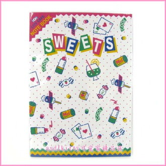 文具【asdfkitty可愛家】CITY CAFE SWEET筆記本