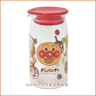 asdfkitty可愛家☆麵包超人玻璃水壺/萬用玻璃罐-500ML-日本正版商品-日本製 - 限時優惠好康折扣